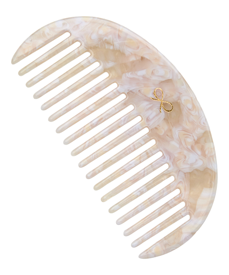 Hair Comb, White