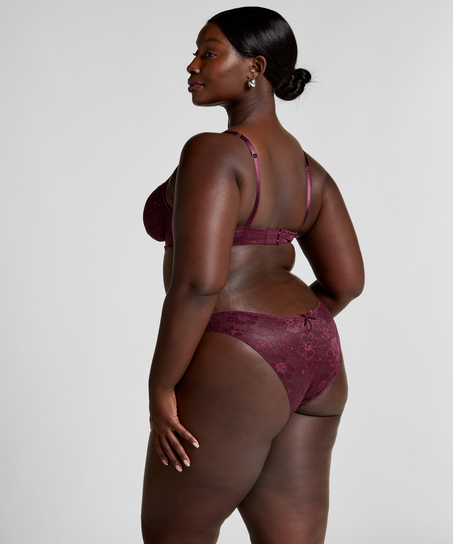 Isadora Non-Padded Underwired Bra, Red