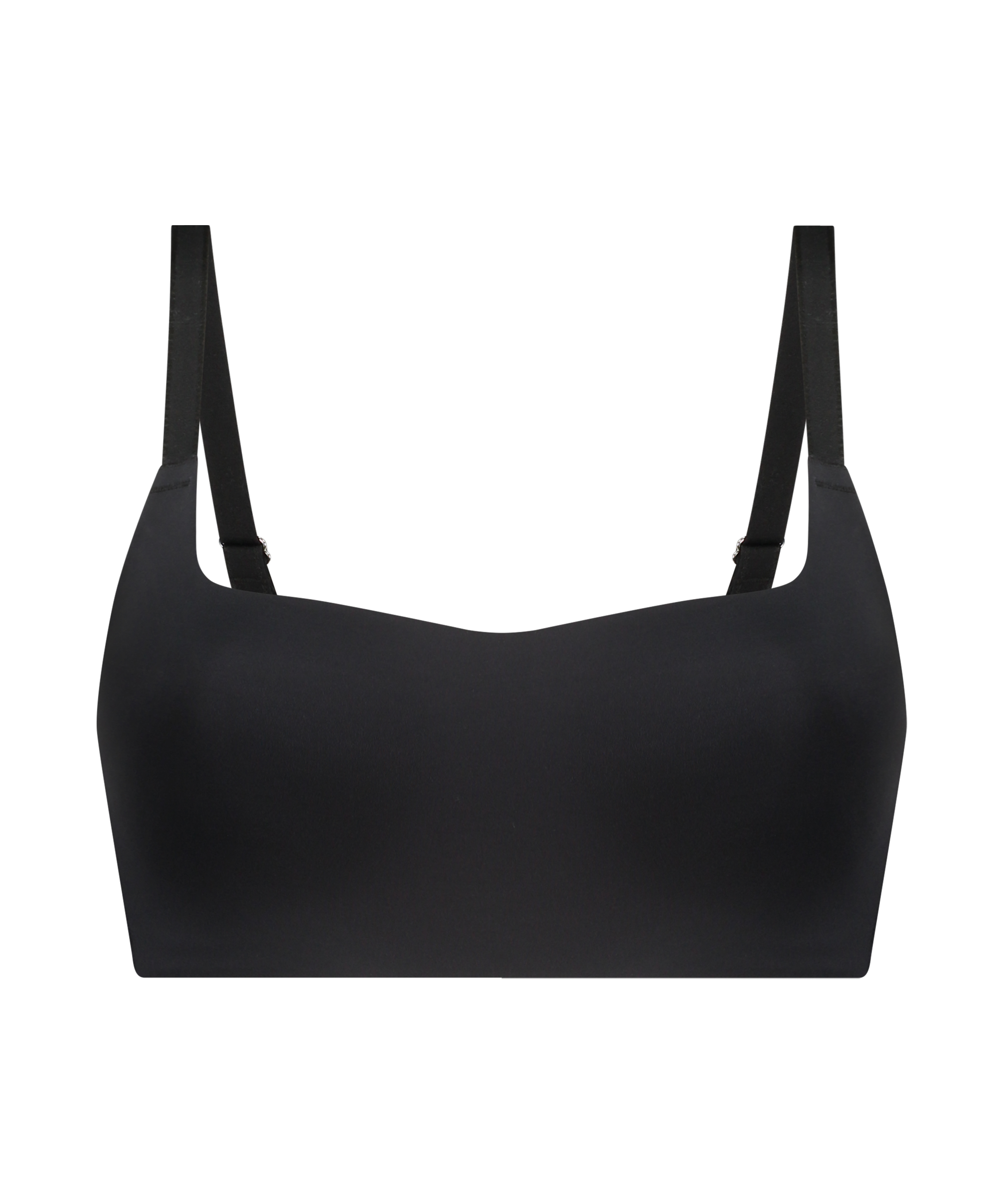 Tia Padded Non-Underwired Bra, Black, main
