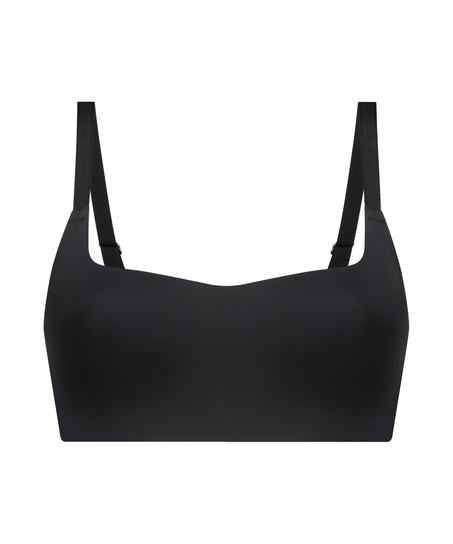 Tia Padded Non-Underwired Bra, Black
