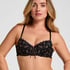 Padded Underwired Bra Iris, Black