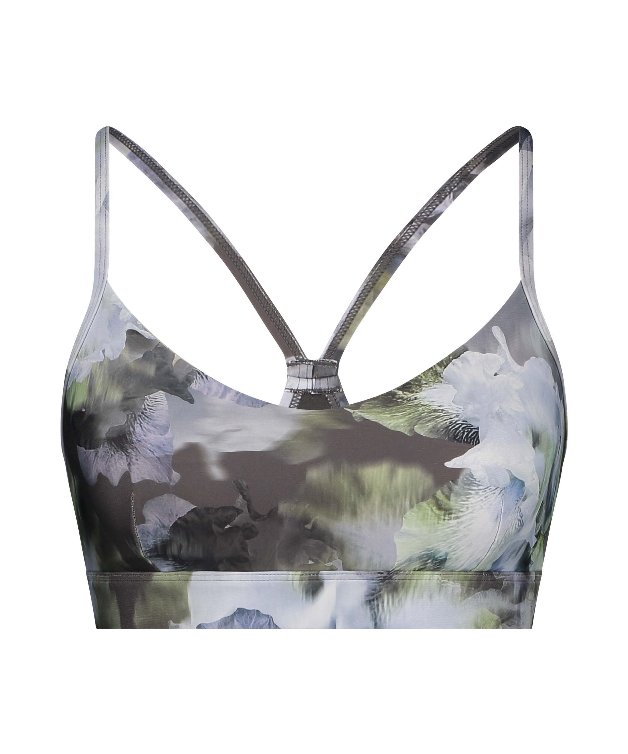 HKMX Sports Bra Level 1, Gray, main