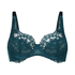 Daisy Non-Padded Underwired Bra, Blue