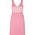 Nora Lace Slip Dress, Pink