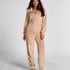 Onesie Cable Zip Up, Beige