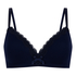 Lola Padded Non-Wired Bra, Blue