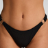 Cairo Highleg Bikinibottom, Black