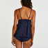 Mariah Satin Babydoll, Blue
