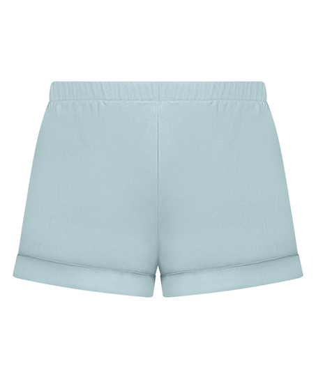Velvet shorts, Green