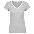 Top Rib V-Neck, Gray