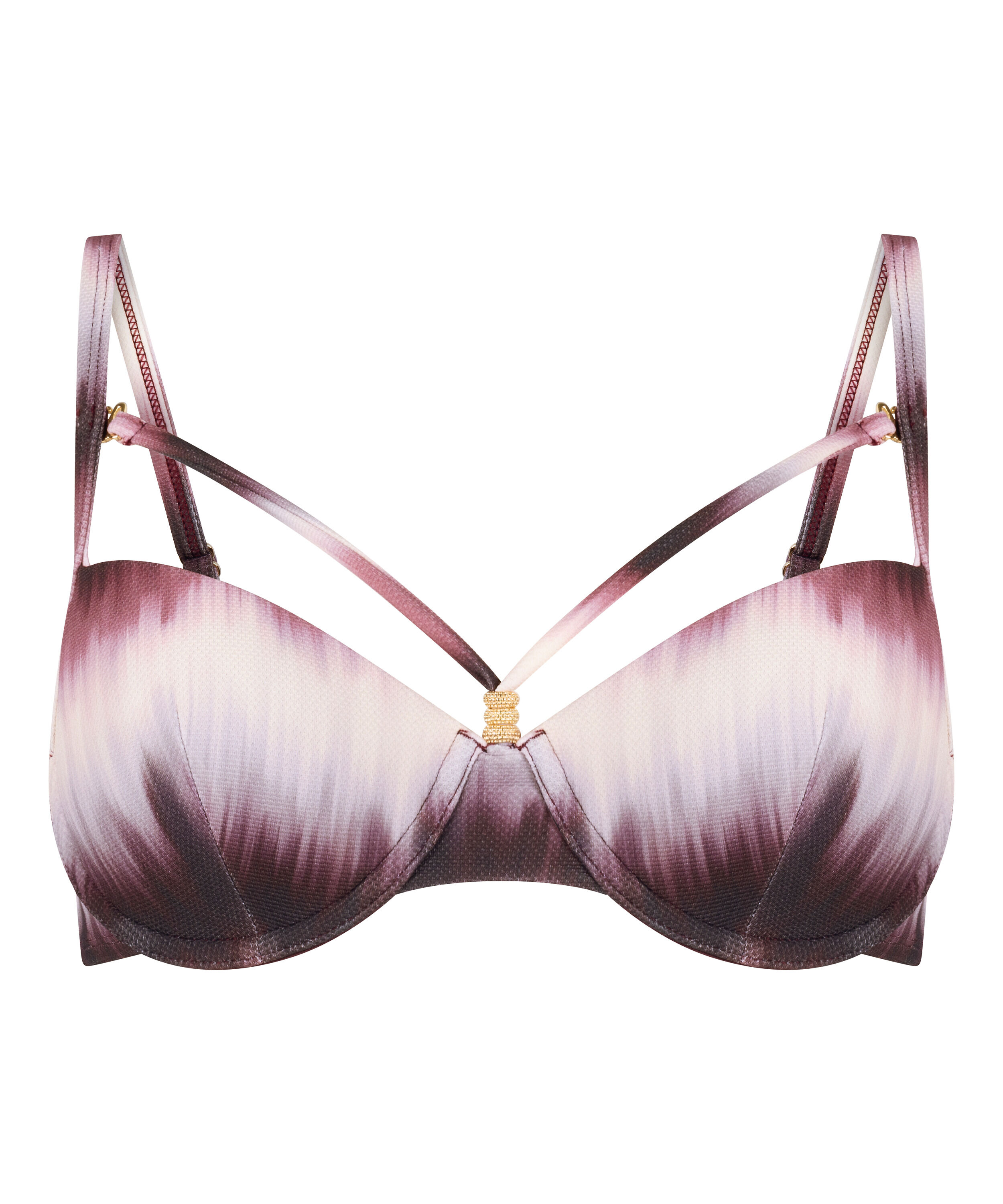 Padded Underwired Bikini Top Mauritius, Purple