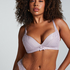 Lycke Padded Non-Wired Bra, Purple