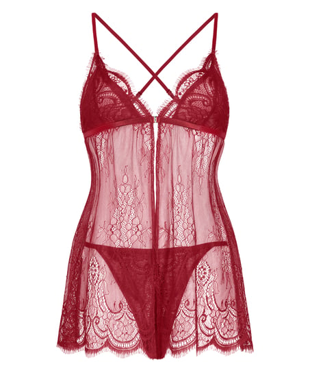 Aldana Babydoll, Red