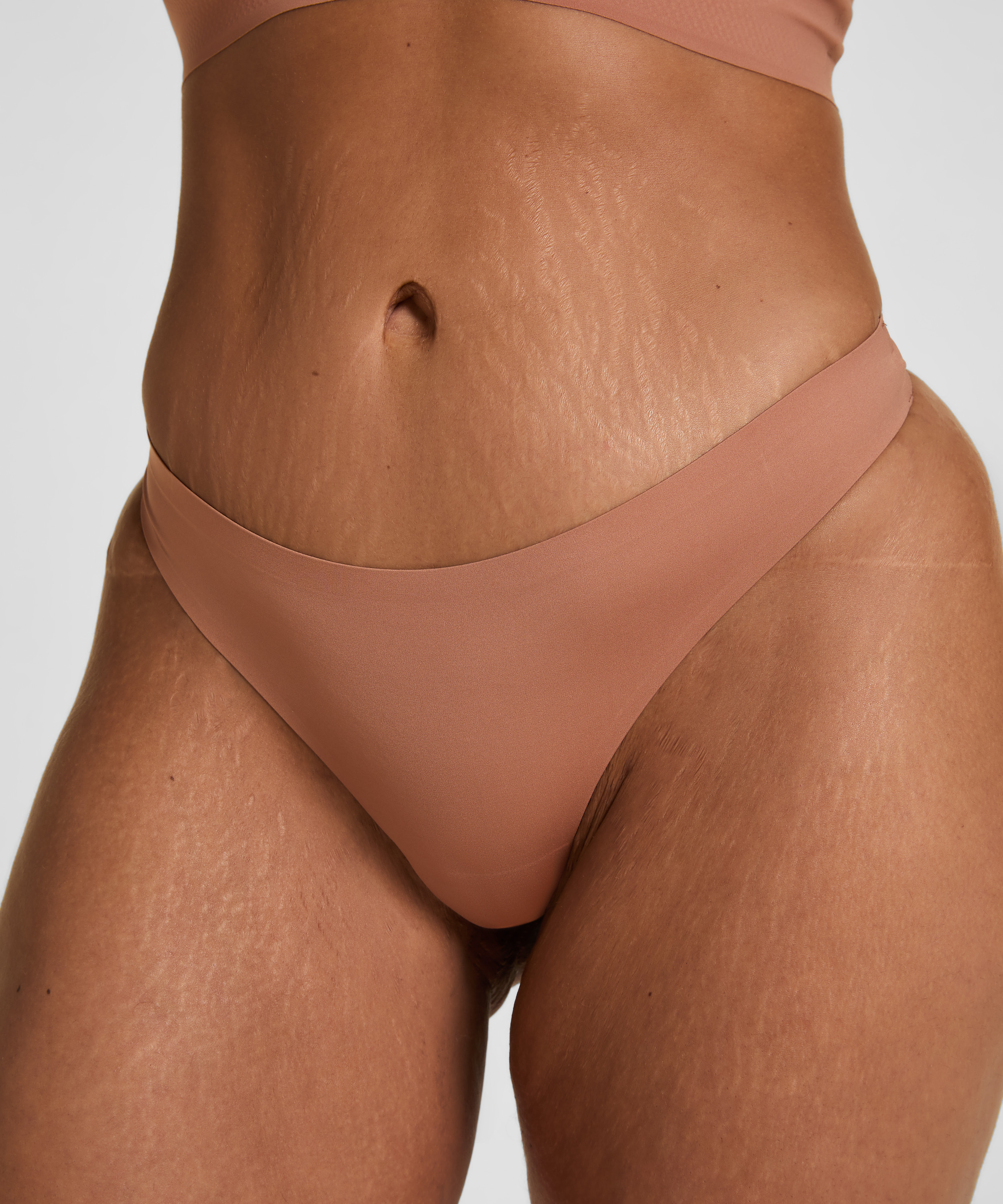 Super Comfort Thong, Brown, main