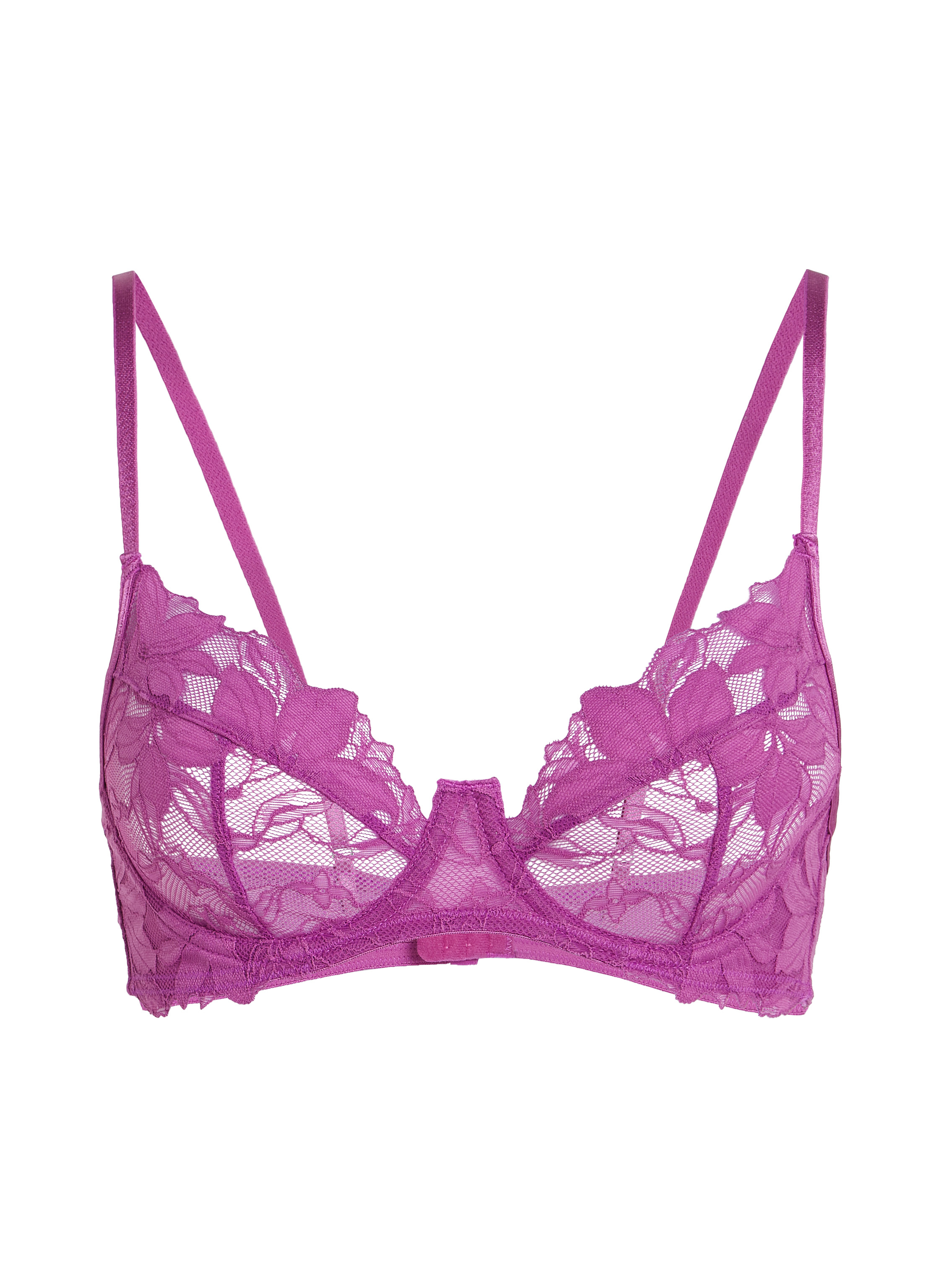 Ingrid Non-Padded Underwired Bra, Purple, main