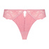 Wies High Leg Thong, Pink