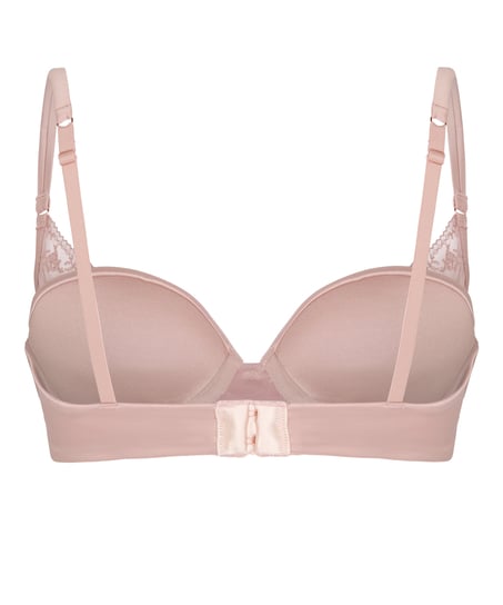 Padded Underwired Bra Brigitte, Pink