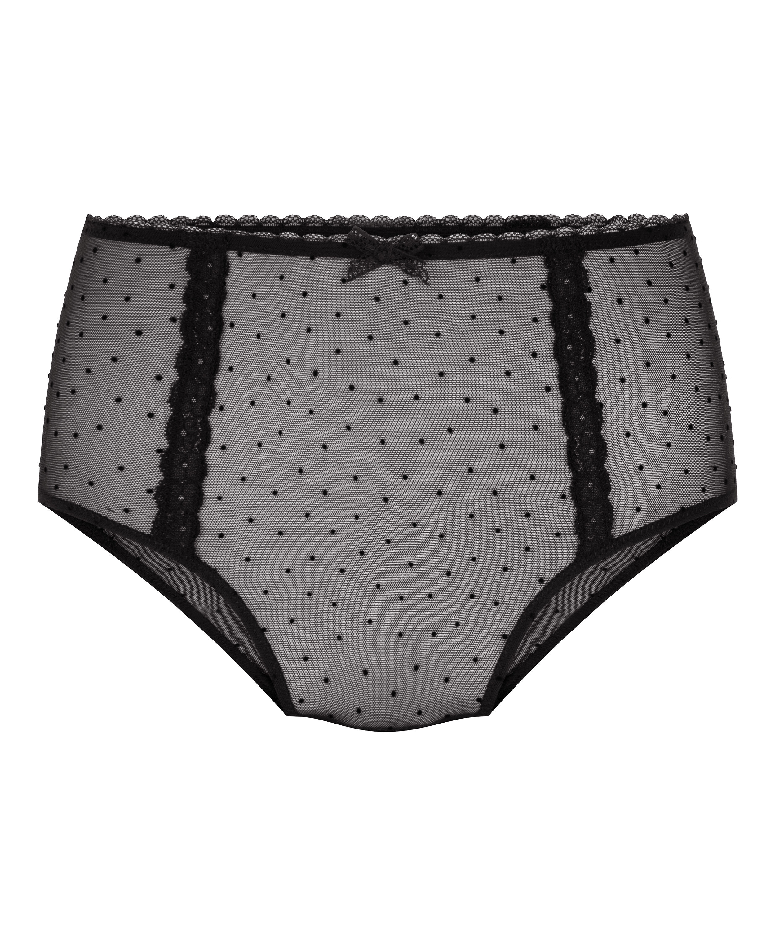 Adeline High Waist Brazilian, Black