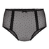 Adeline High Waist Brazilian, Black