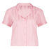 Satin Short-Sleeved Jacket, Pink