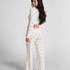 Pointelle Pyjama Top, White