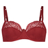 Sophie Non-Padded Underwired Bra, Red