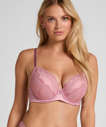Laila Push-Up Bra, Pink