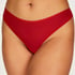 Invisible thong Stripe mesh, Red