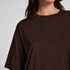 Pyjama Top Loose, Brown