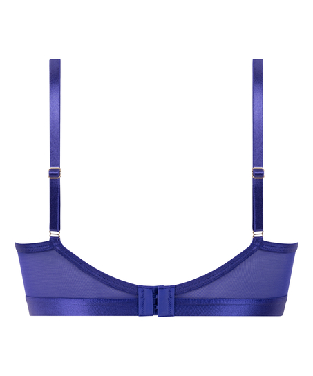 Sable Padded Underwired Push-up Bra, Blue