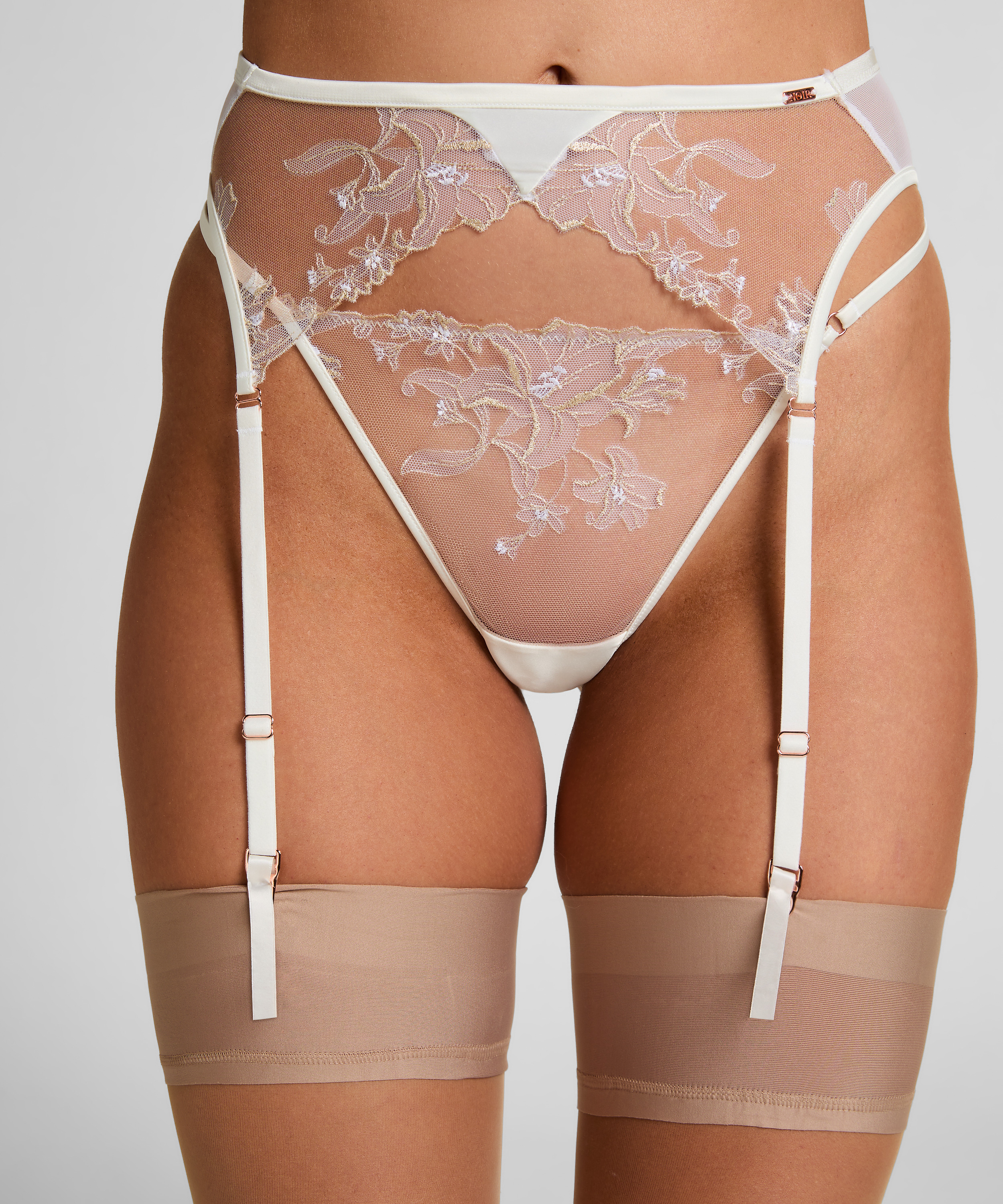 Anouk Suspenders, White, main