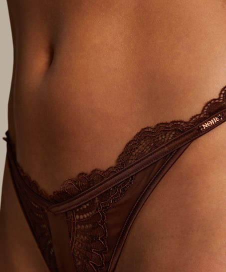 Indigo Thong, Brown