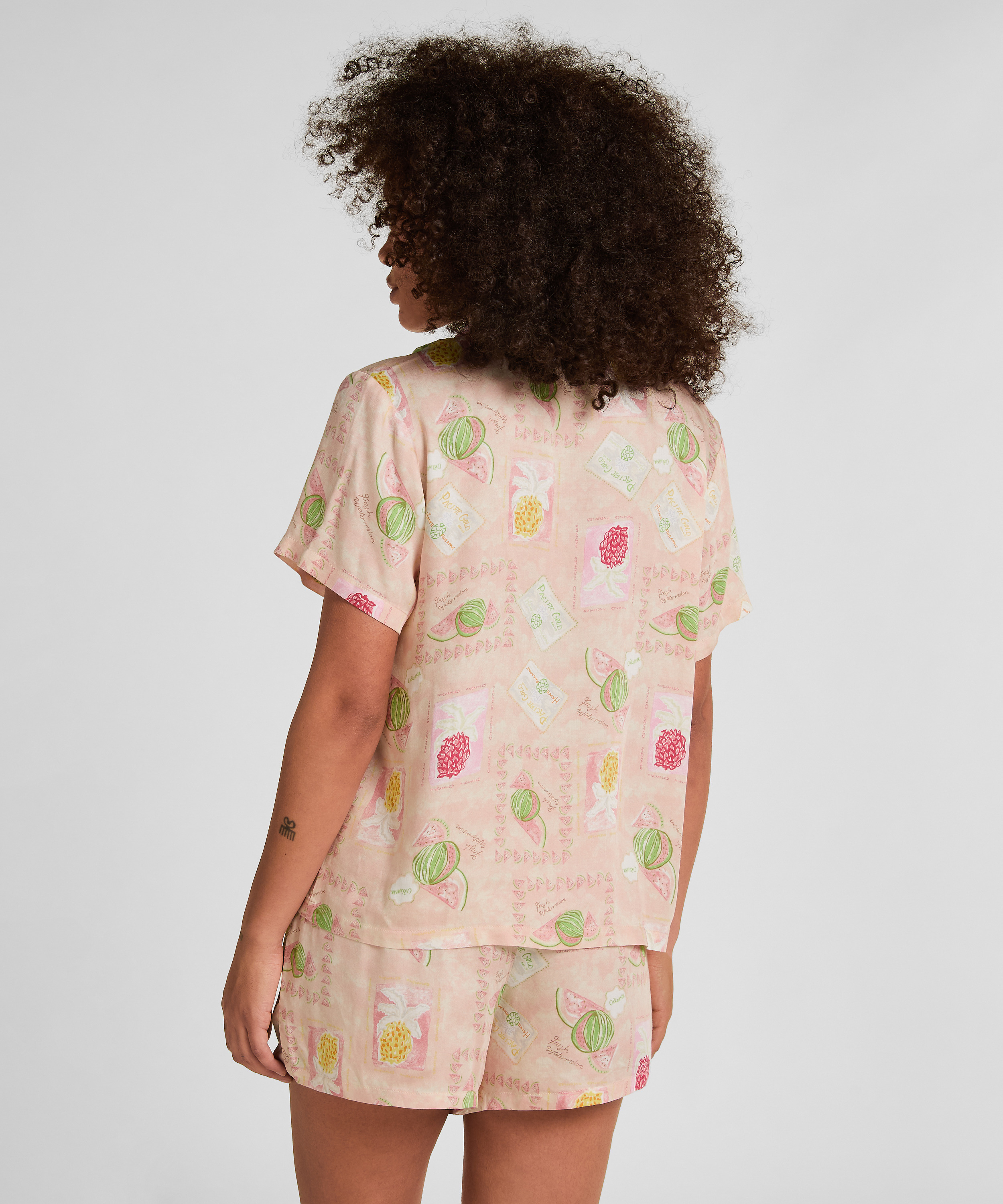 Satin Short, Orange, main