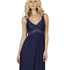 Modal Lace Slip Dress, Blue