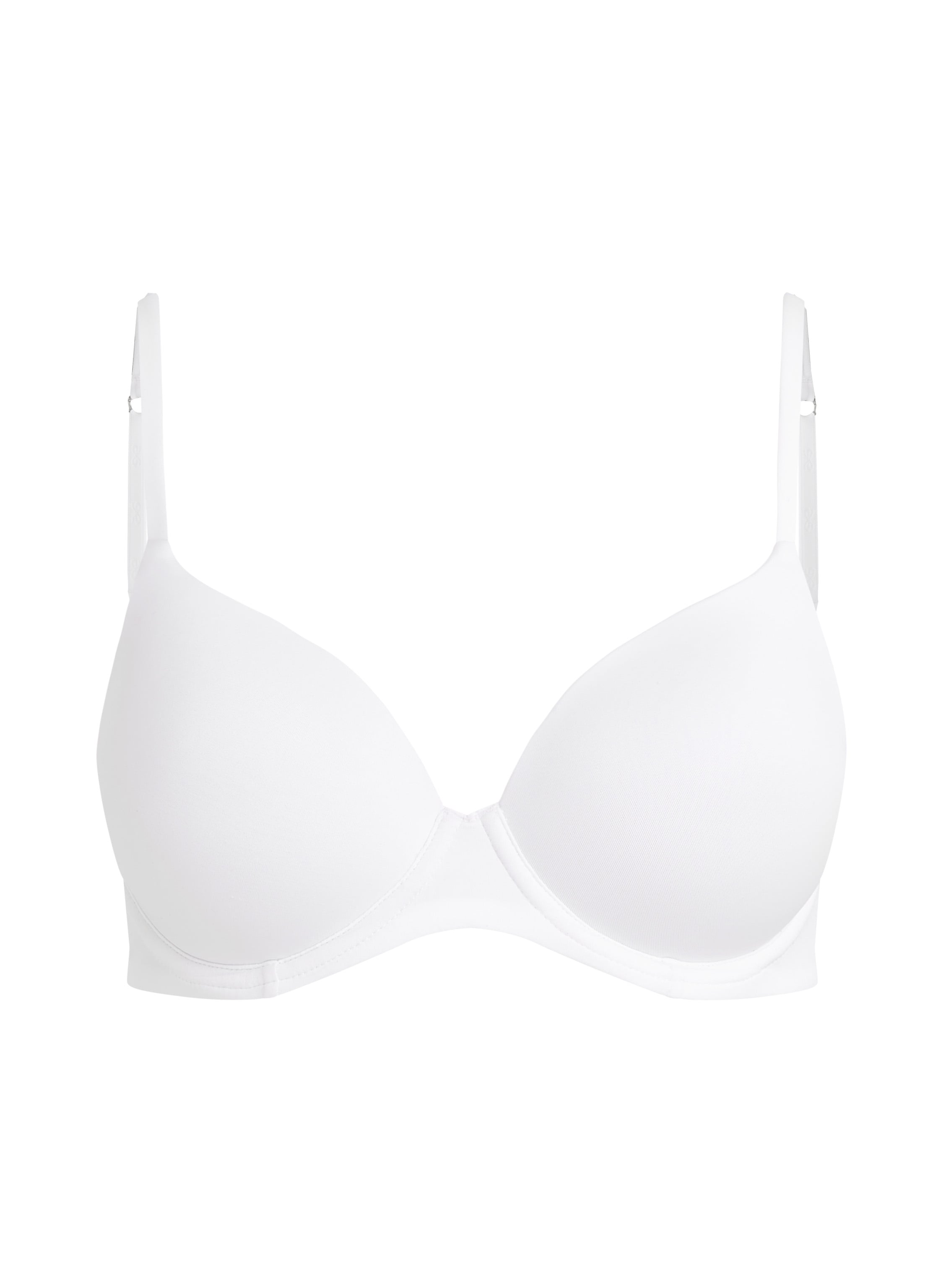 Super Soft Padded Underwired Bra, White, main