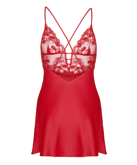 Slipdress Zara, Red