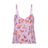 Satin Cami Top, Purple