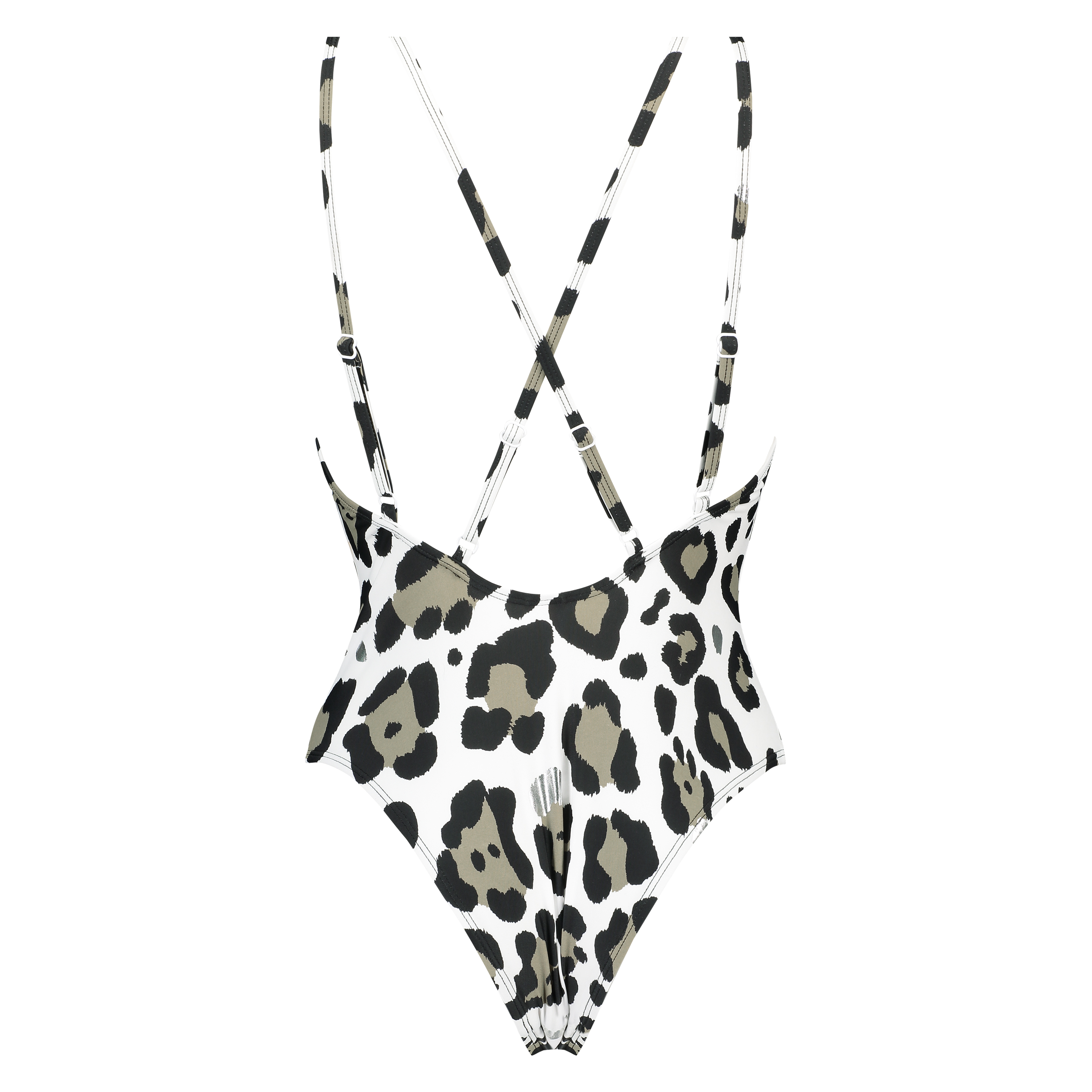 Animal swimsuit, White, main