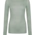 super soft Boatneck shirt with Cashmere, Green