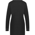 Essential Jersey Shirtdress, Black