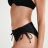Crochet Bikini Bottoms, Black