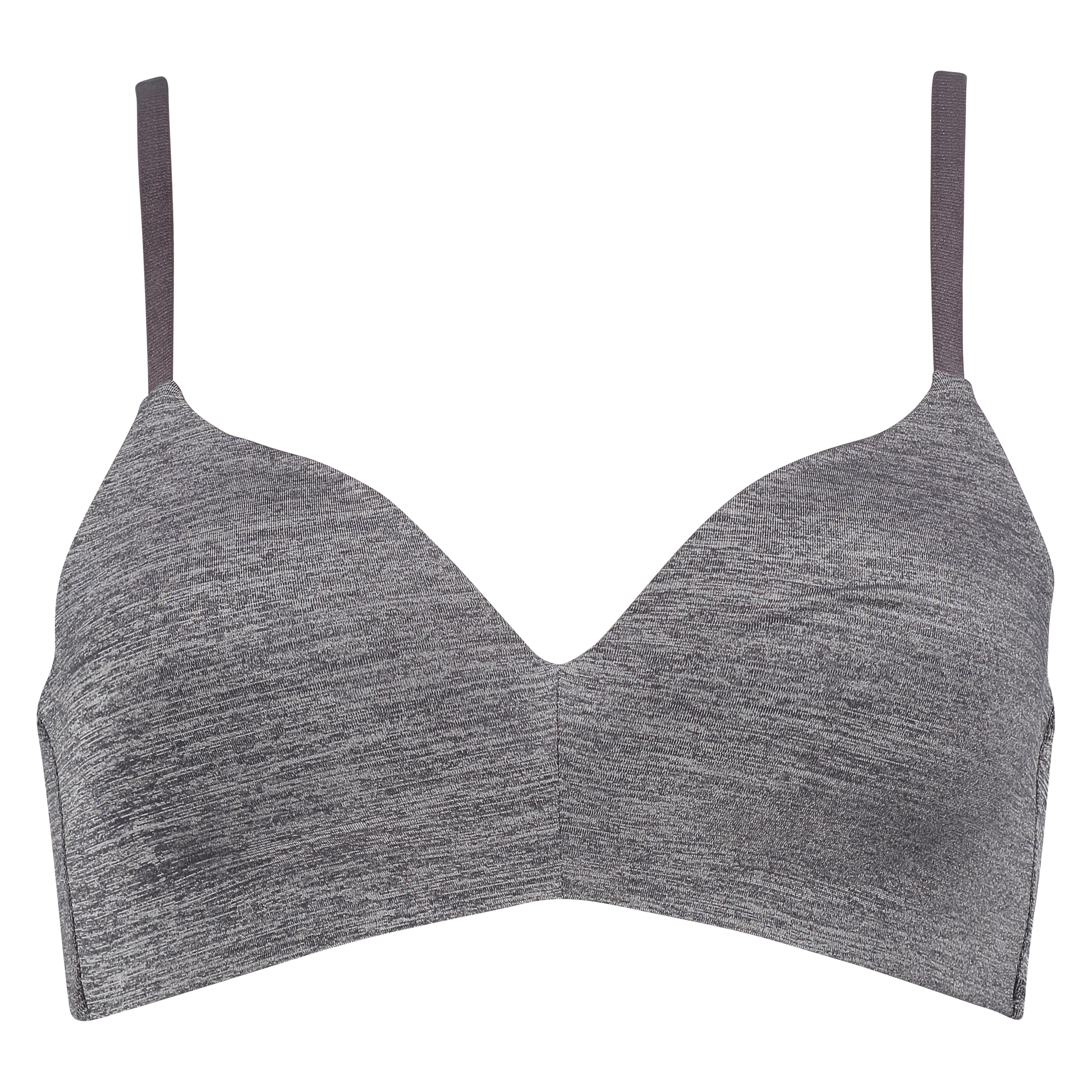 Padded non-wired bra Rebecca, Gray, main