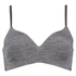 Padded non-wired bra Rebecca, Gray