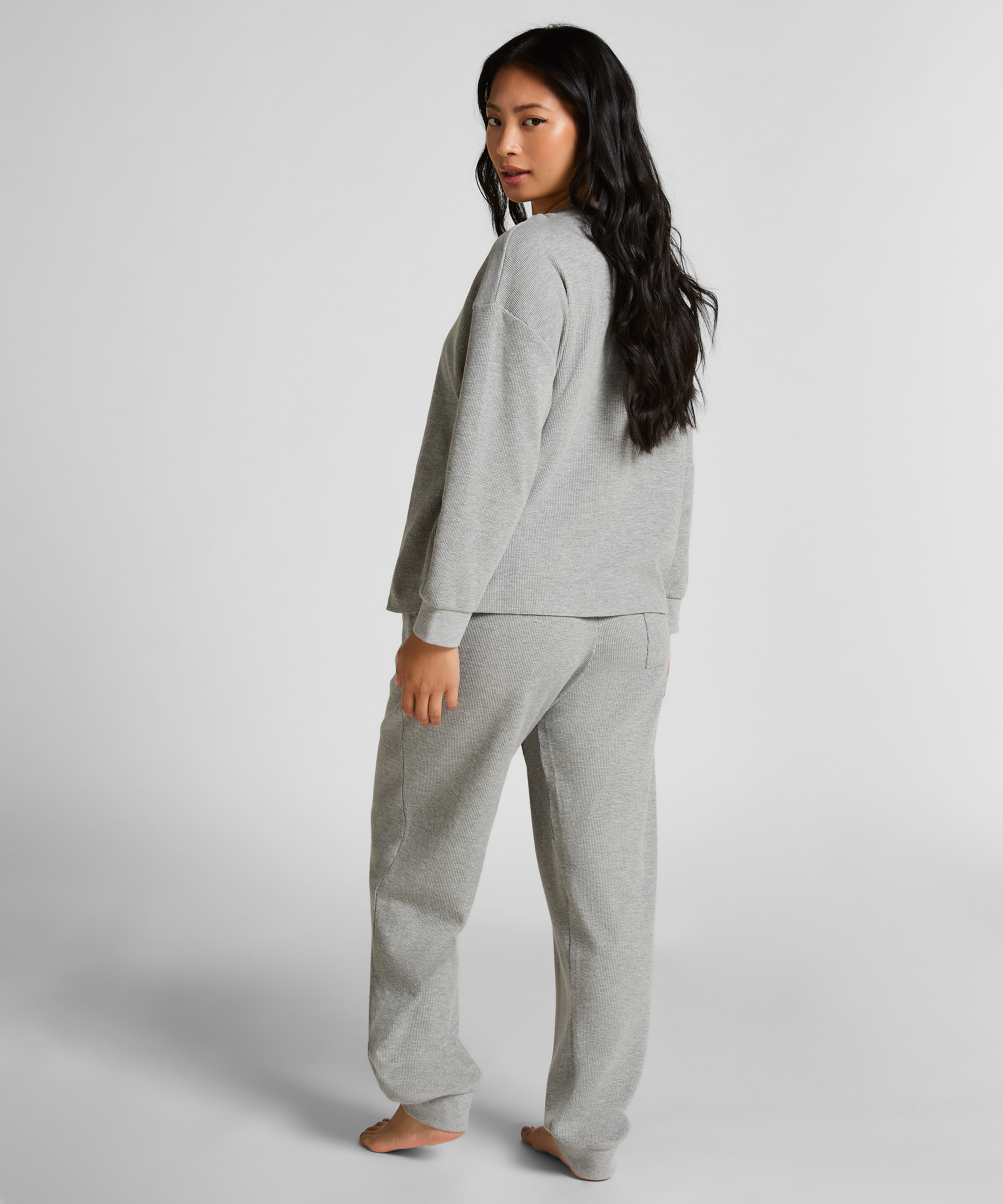 Joggers Waffle, Gray, main