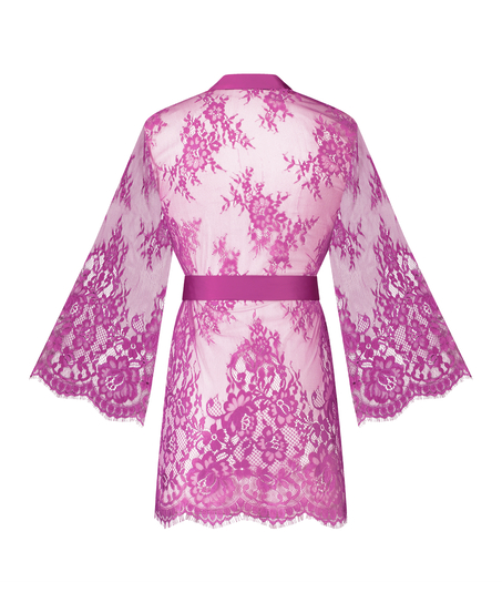 Isabelle Lace Kimono, Purple