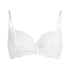 Marine Non-Padded Underwired Bra, White