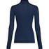 super soft Turtleneck shirt with Cashmere, Blue