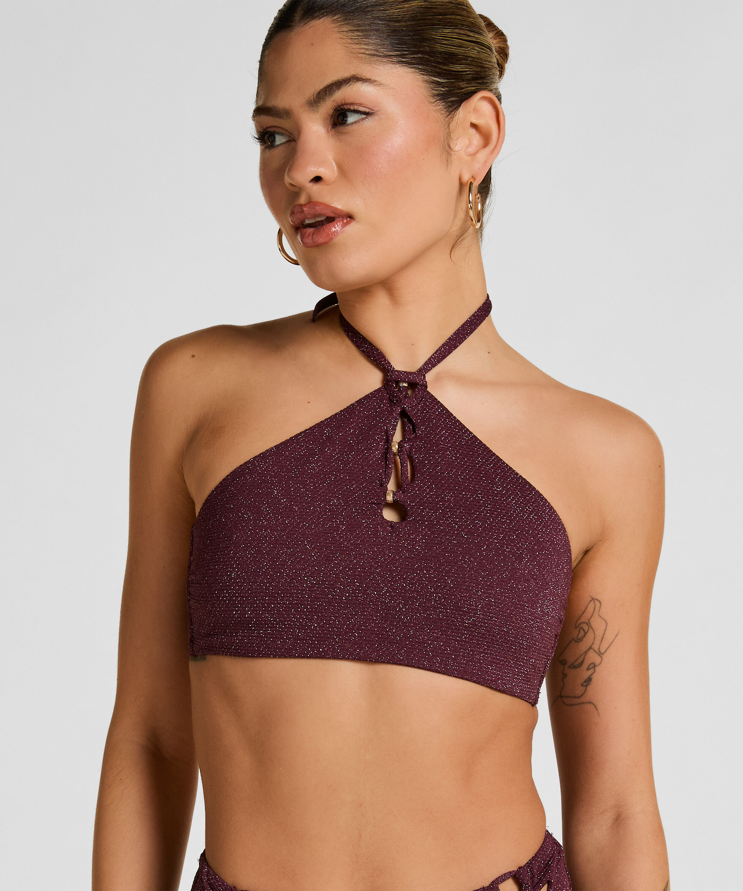 Panama Bikini Top, Purple
