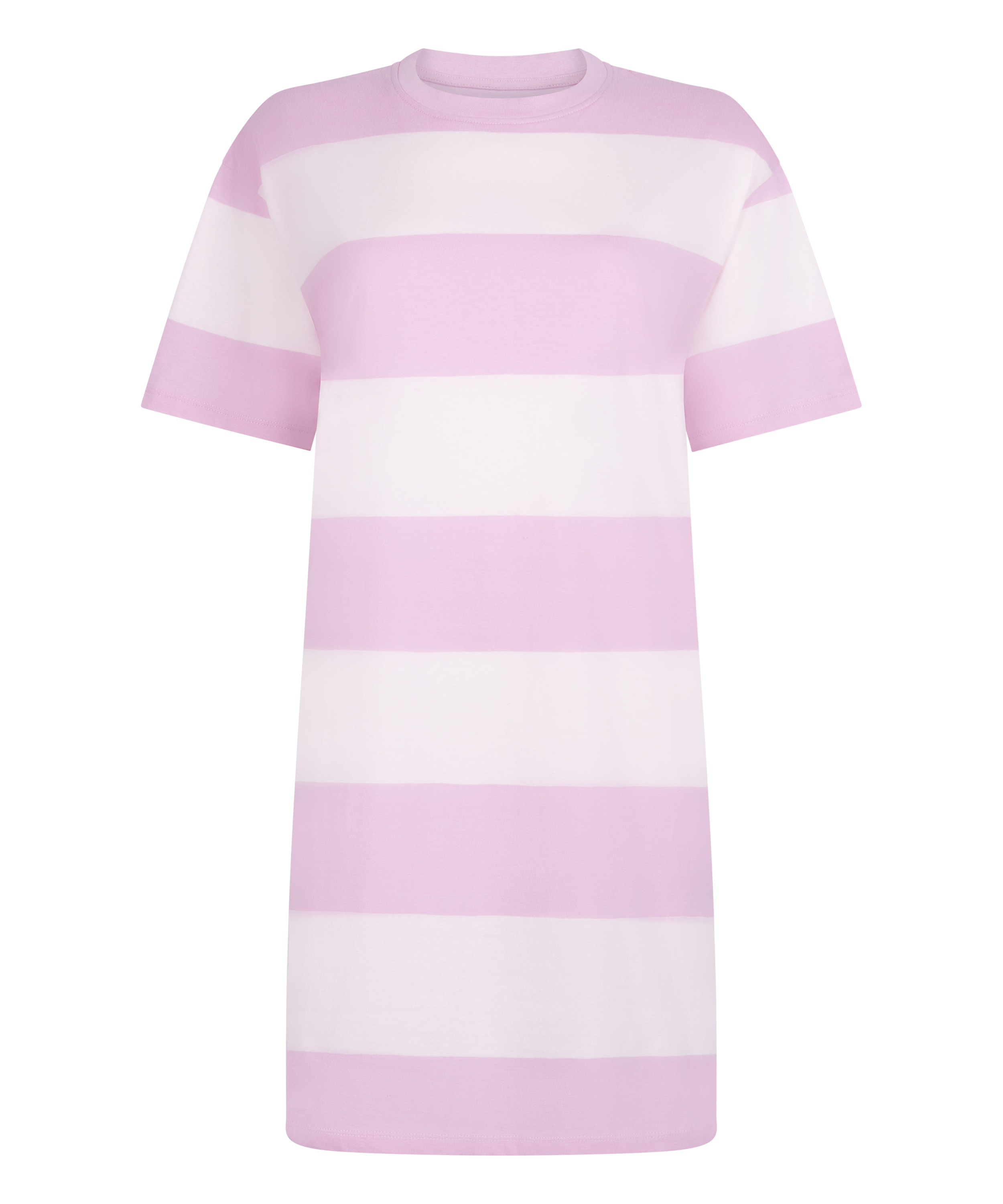 Round Neck Nightshirt, Pink, main