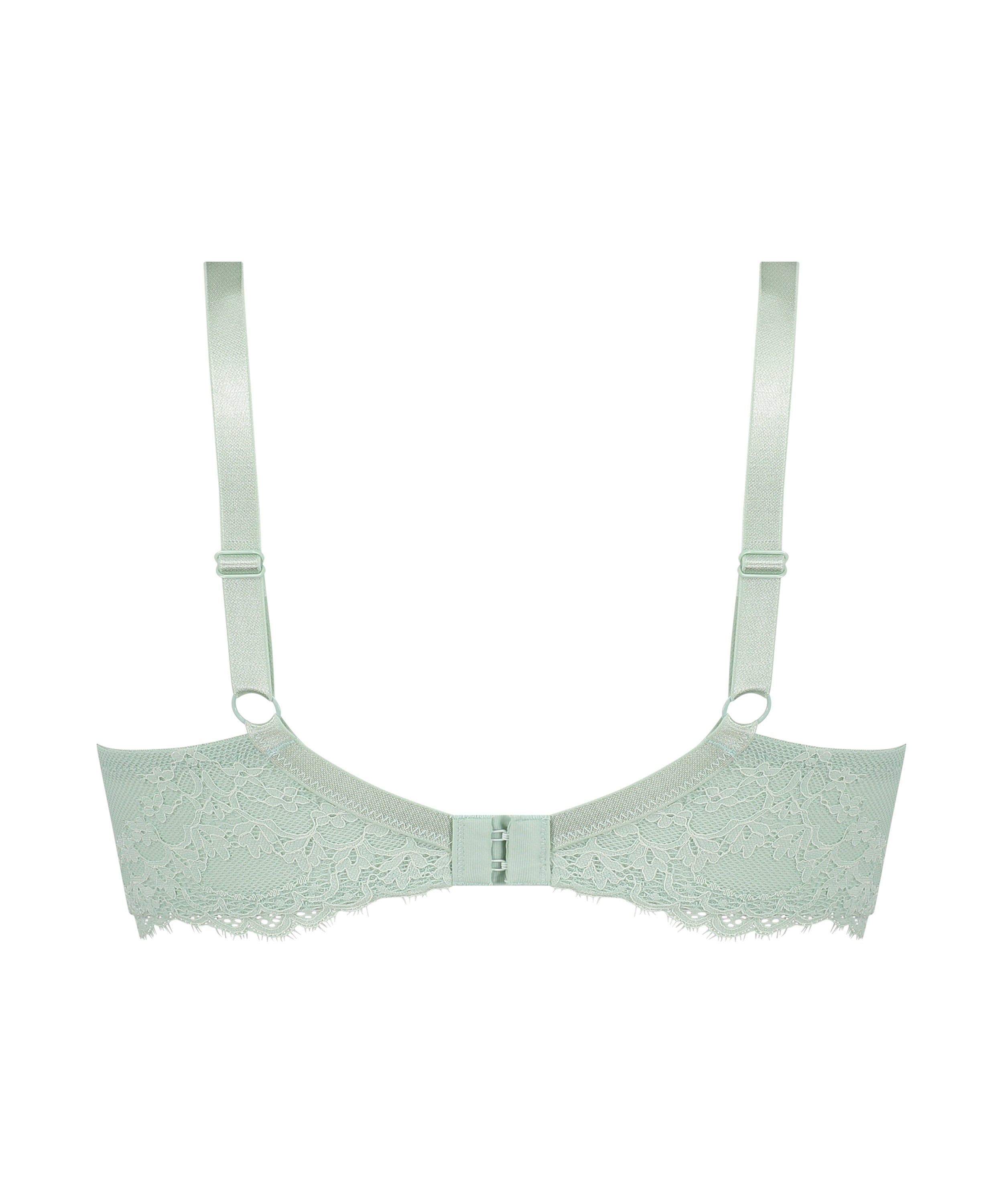 Daisy Non-Padded Underwired Bra, Green, main